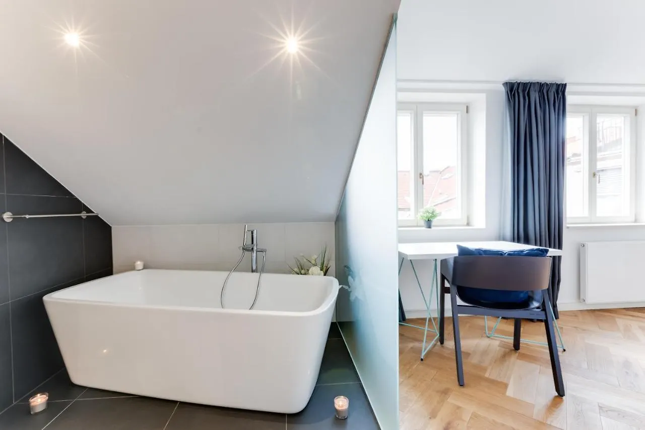 Apartment Ferienwohnung Andel Design Duplex, Ac, Garage Prag Tschechische Republik