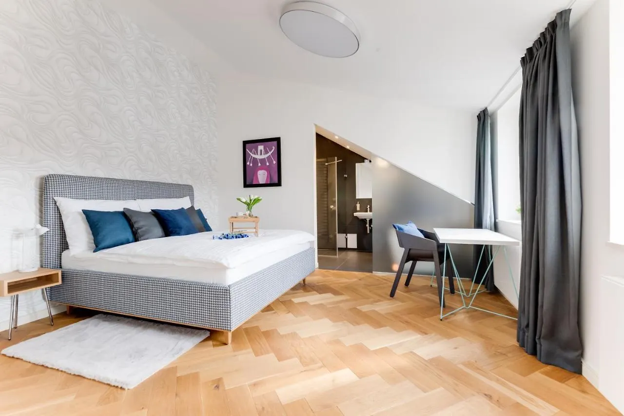 Apartment Ferienwohnung Andel Design Duplex, Ac, Garage Prag