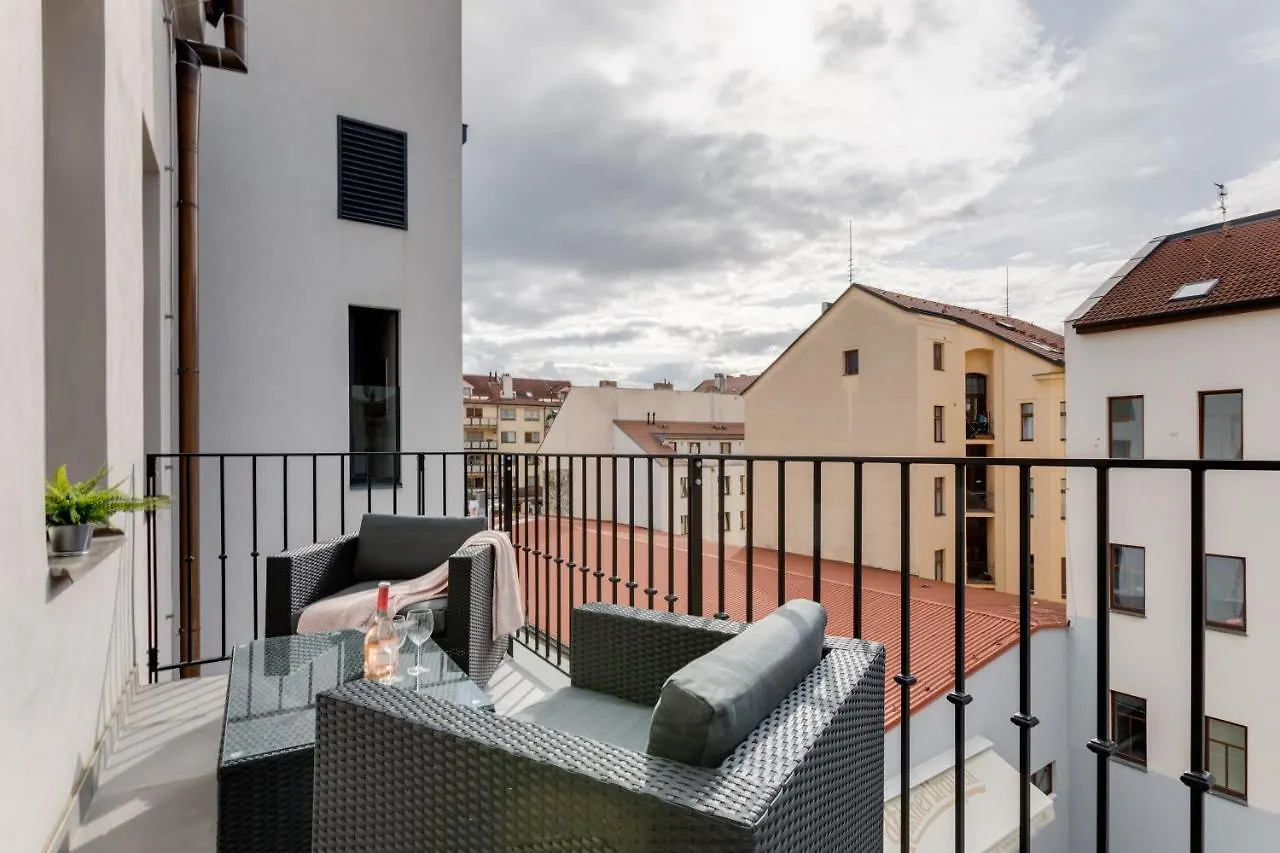 Ferienwohnung Andel Design Duplex, Ac, Garage Prag 0*,  Tschechische Republik