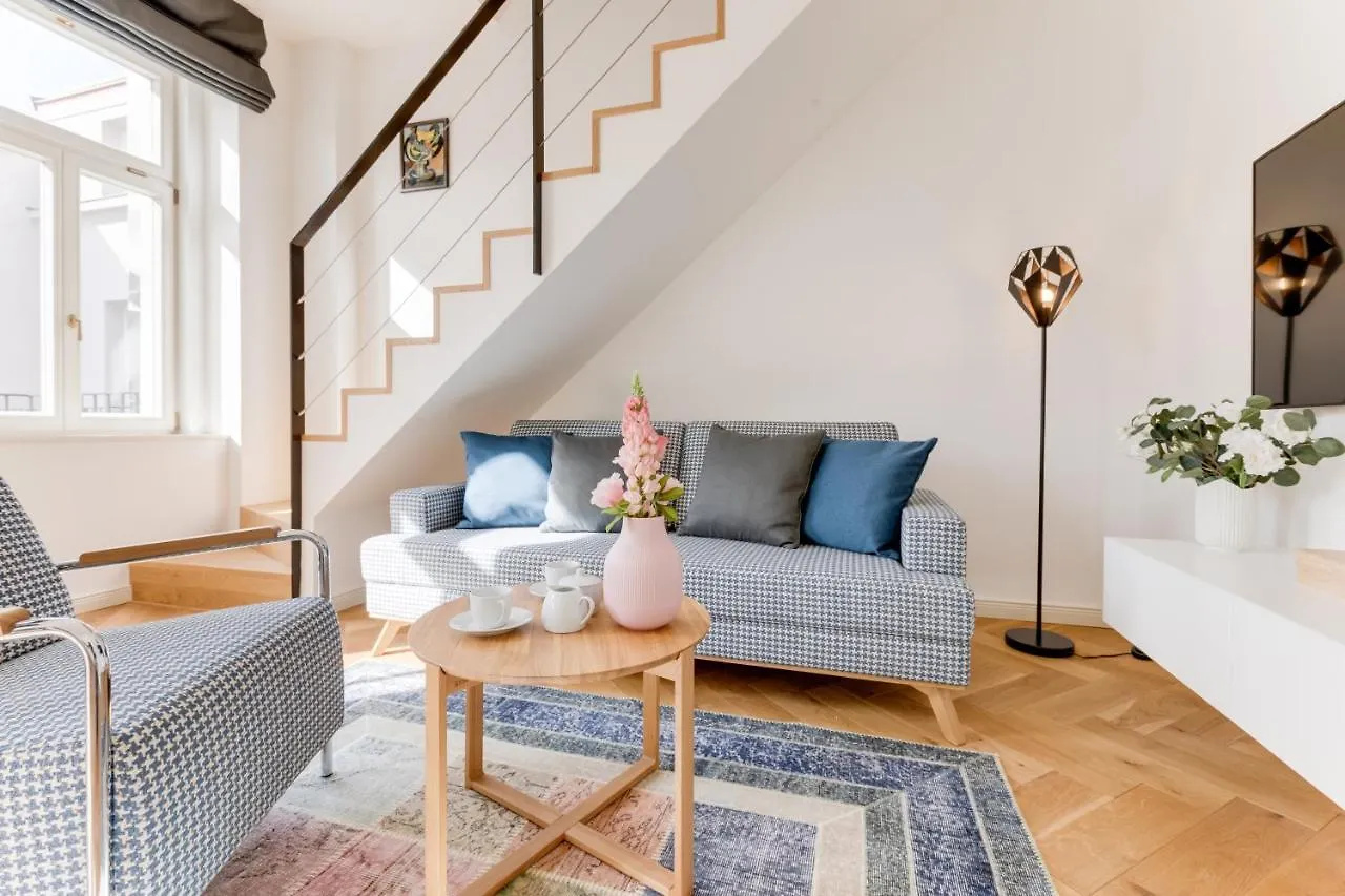 Apartment Ferienwohnung Andel Design Duplex, Ac, Garage Prag